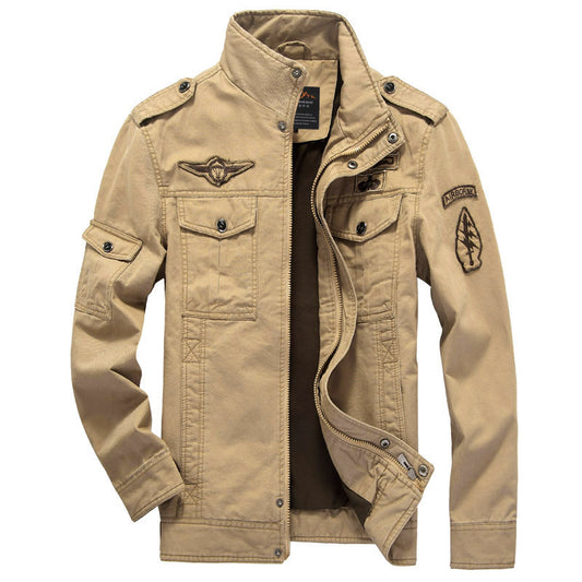 Men's Jacket Casual Special Forces Military Uniform Large Size Flight Suit Outdoor Sports Tooling