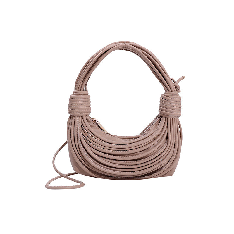 Niche Design New Fashion Personality Ramen Knot Armpit Bag Trend  All-In-One Shoulder Bag