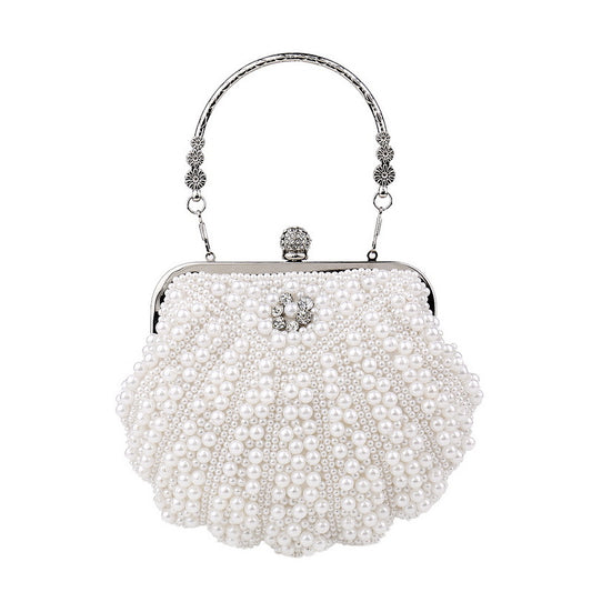 Fashion Pearl Dinner Bag Ladies Banquet Dress Evening Handbag