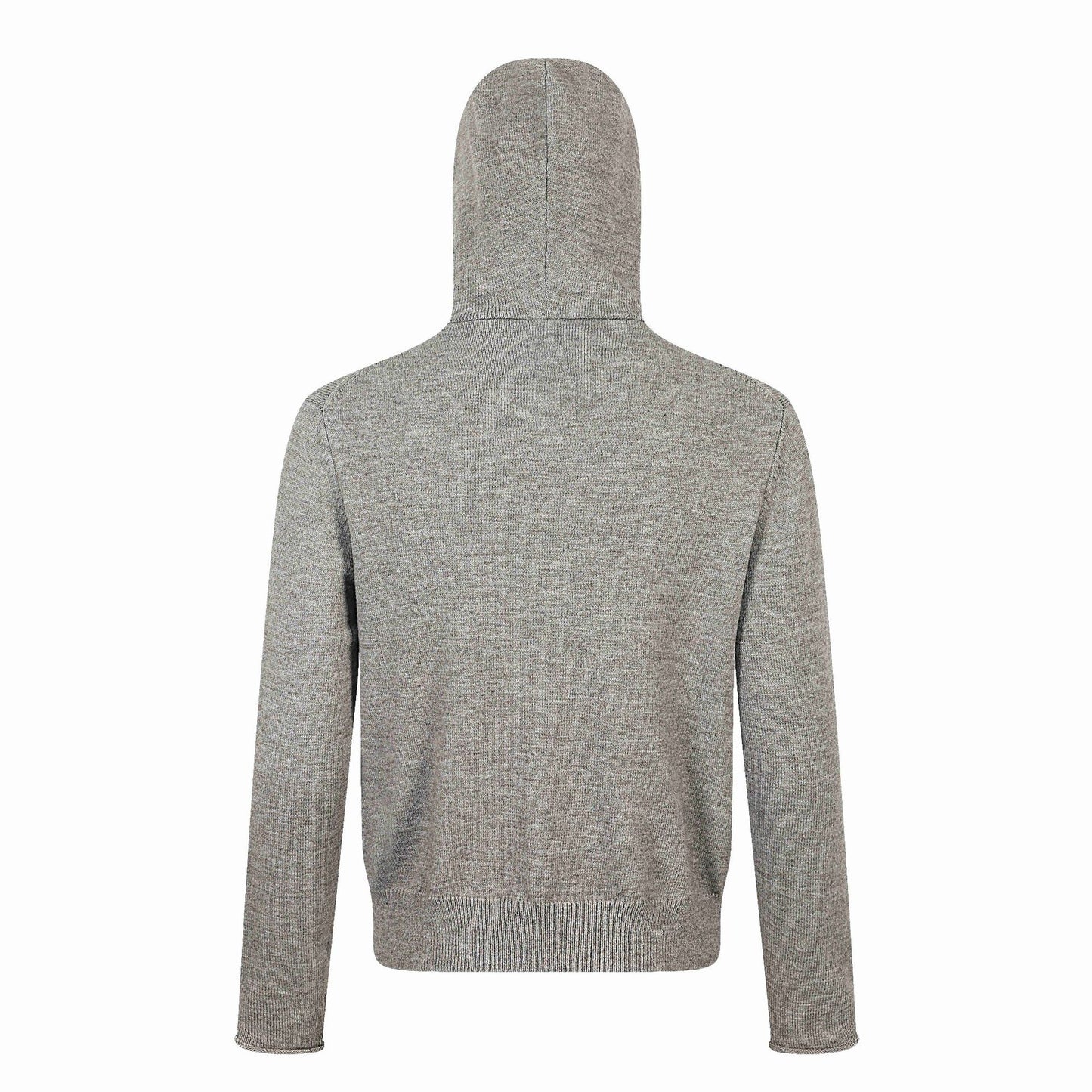 Knit Hooded Star Meteor Embroidery Cardigan High Neck Sweater Men