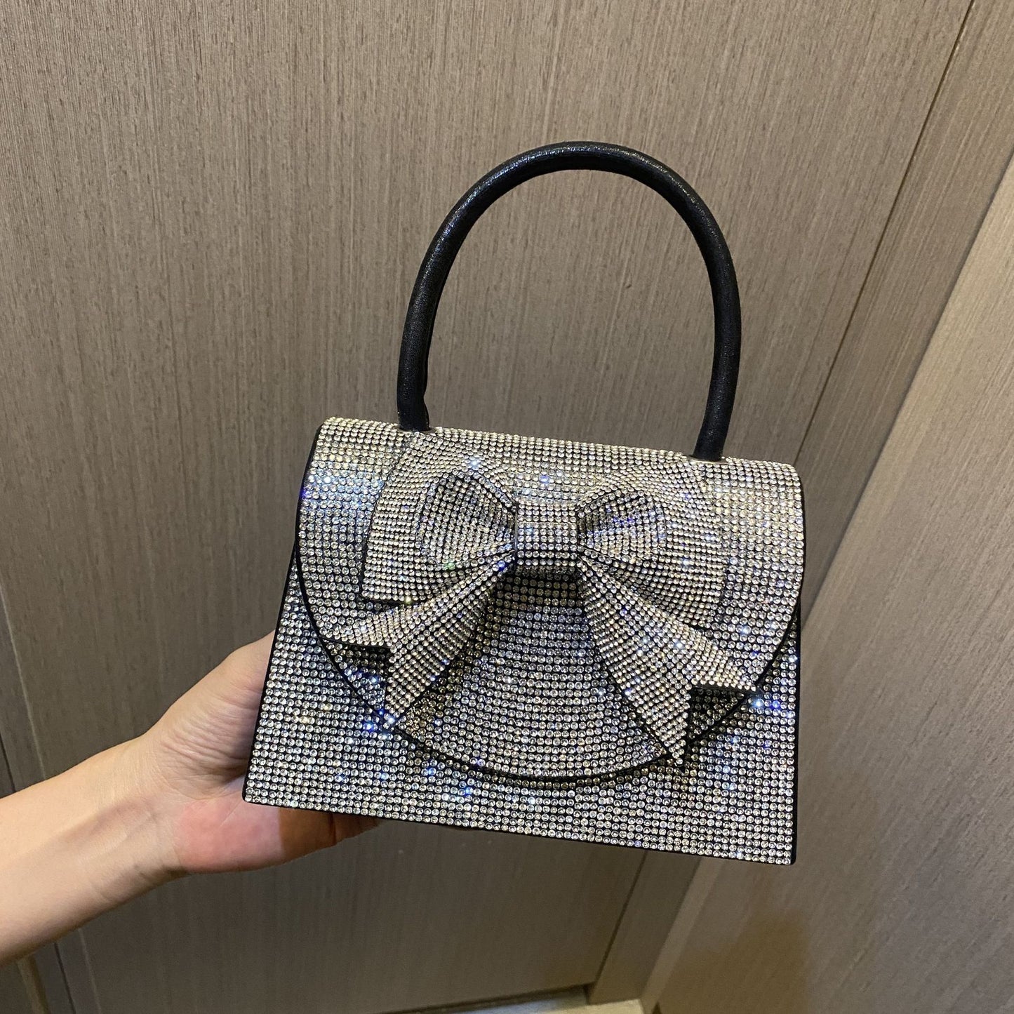 Luxury Senior Rhinestone Handbag Bridesmaids Wedding Dress Dinner Party Evening Bag
