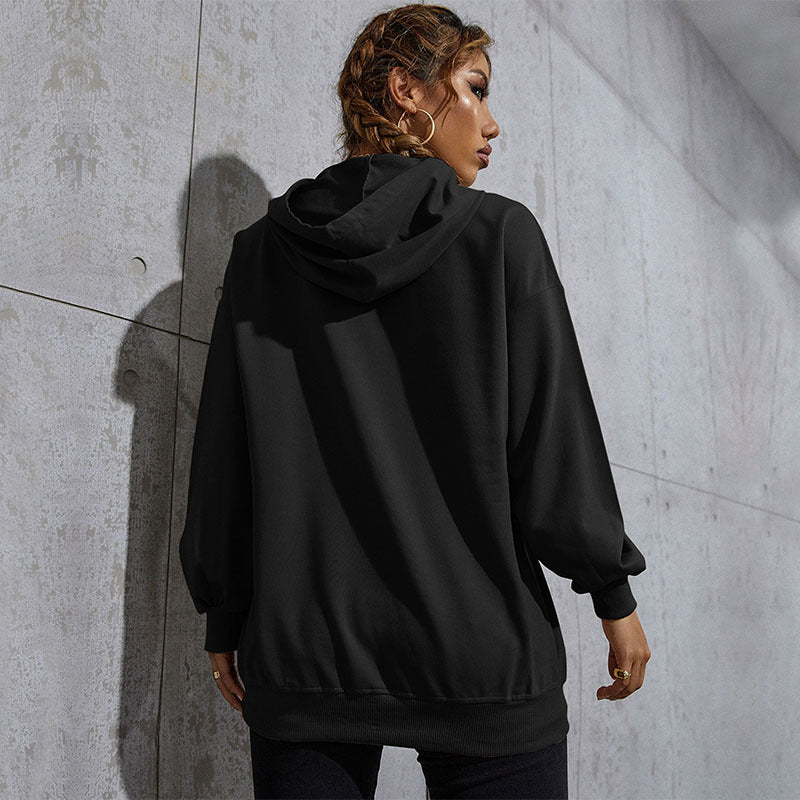 Fashion Autumn And Winter Leisure Sports Hoodie Southeast Asia Women's Letter Printed Hoodie