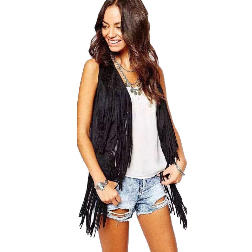 Summer Wind Vest Female Flow Sue Top Personality Lines Women's Fast Sell Supply