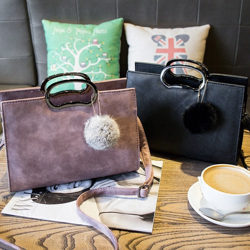 Bag Woman New Version Of The Fashionable Simple One-Shoulder Bag Retro Personality Small Square Bag Hand Crossbody Bag