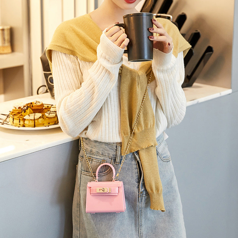 Summer New Kylie Bag Jelly Bag Women's Bag Fashion Mouth Red Envelope Single Shoulder Crossbody Small Bag