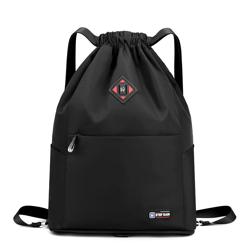 Bag Women's Winter New Korean Version Of Women's Backpack Fashion Simple Anti-Theft Travel Backpack Drawstring Pocket