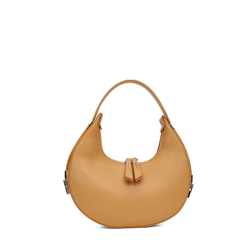 Fashion Shoulder Bag Female Simple Trend Temperament Armpit Bag All Match Texture Dumpling Bag
