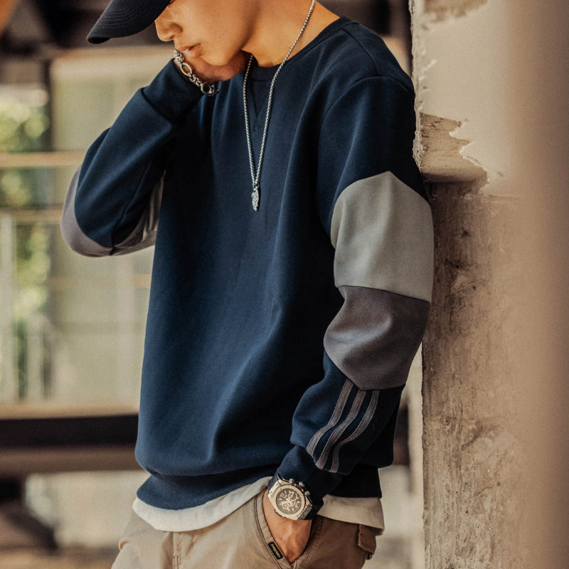 Autumn Loose New Preppy Top Men Spring And Autumn Coat Men Hoodie