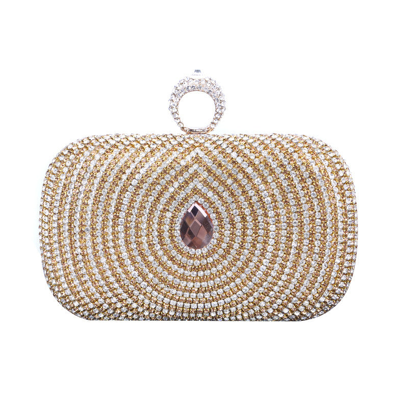 Crystal Dinner Bag Quality Diamond Inlaid Eye Evening Bag Bride Bridesmaid Bag