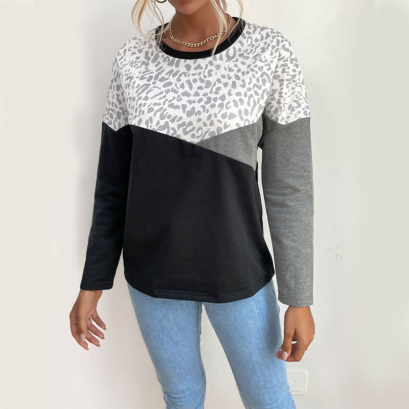 Fashion Women In Autumn To Take Casual Style Long-Sleeved Color Hoodie Women