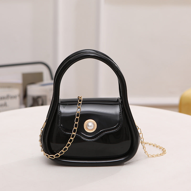 Niche Design Jelly Bag New Chain Bag that Doubles as a Single Shoulder and Crossbody Bag