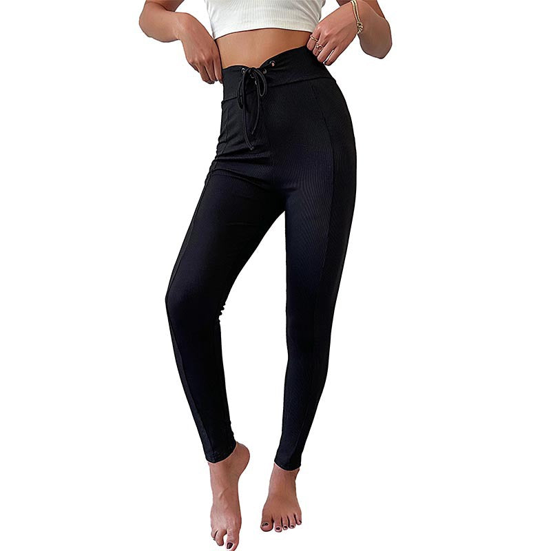New Autumn And Winter Tight Legs High Waist Lift Bottom Pencil Pants Women