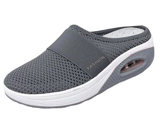 Summer New Trade Large Size Lazy Man A Slip-On Slippers Female Wedged Slippers