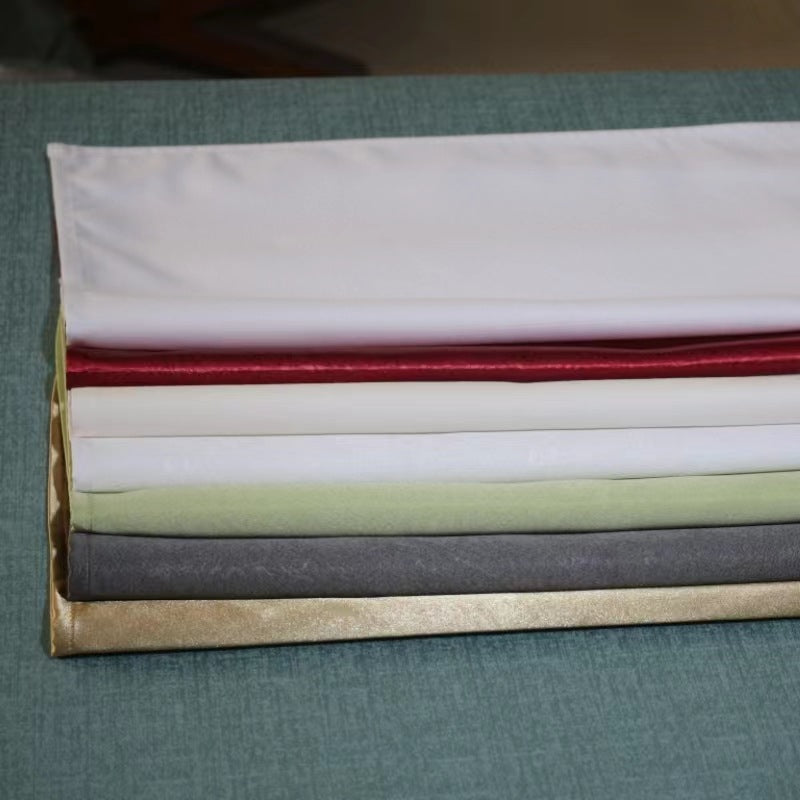 Cotton Jacquard Mouth Cloth Hotel Napkin Cloth Restaurant Table Cloth Napkin Cotton Linen Oil Proof Round Table Cloth