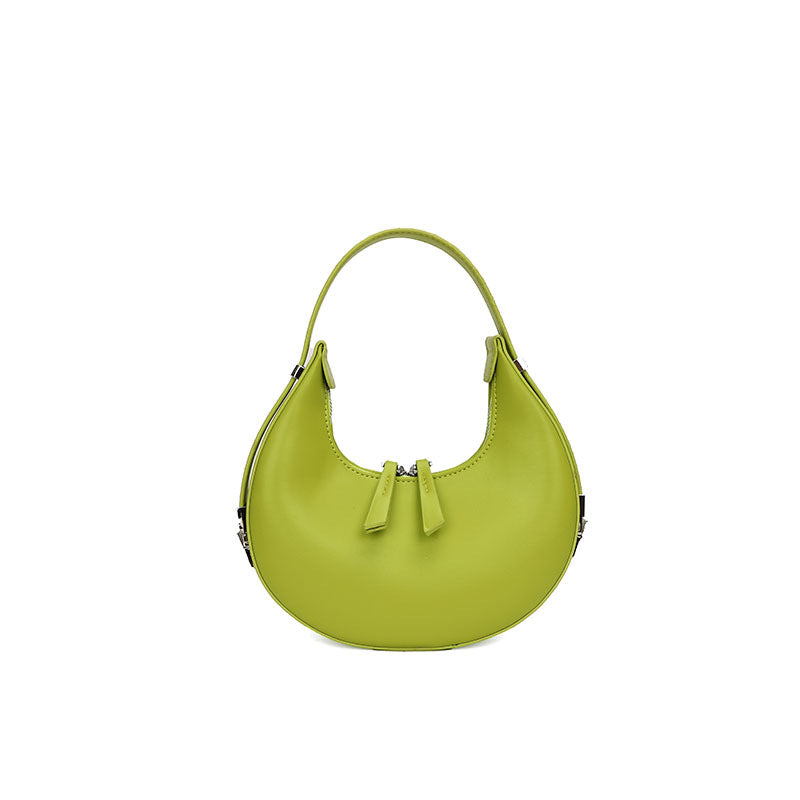 Fashion Shoulder Bag Female Simple Trend Temperament Armpit Bag All Match Texture Dumpling Bag