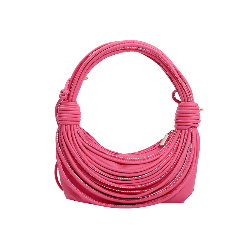 Niche Design New Fashion Personality Ramen Knot Armpit Bag Trend  All-In-One Shoulder Bag