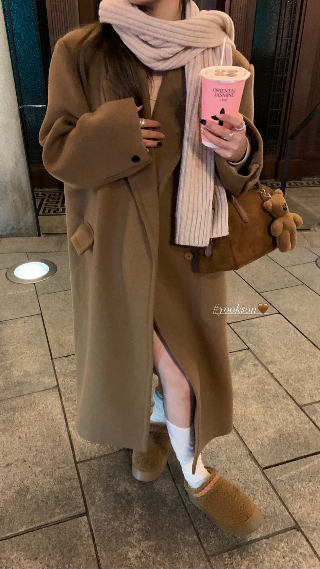 Coat Town Shop Of The Year Wang Fried! Classic Type Shoulder Wool Coat For Winter