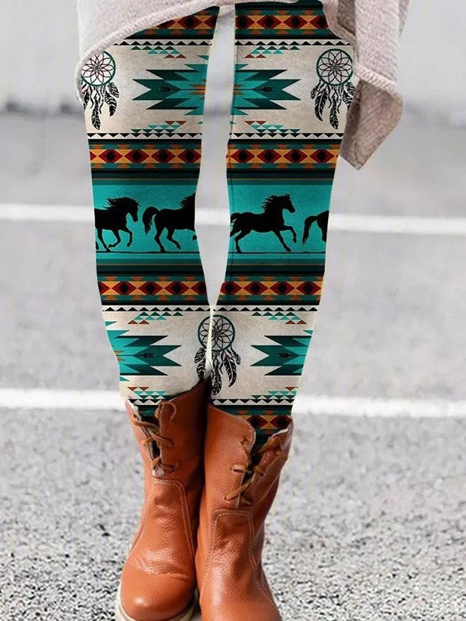 Christmas Personalized Printed Leggings Christmas Tree Sequin Yoga Pants