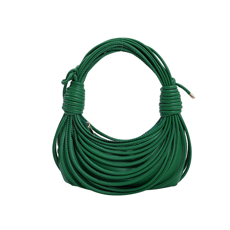 Niche Design New Fashion Personality Ramen Knot Armpit Bag Trend  All-In-One Shoulder Bag