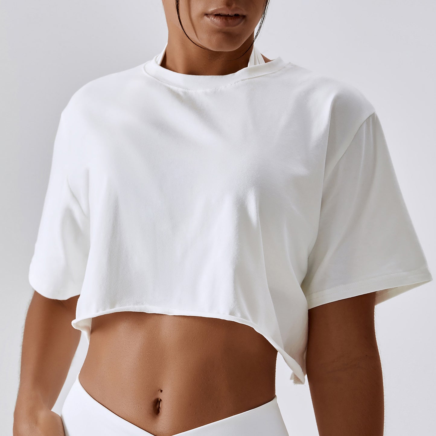 Outdoor Dance Running Sports Short Sleeve Yoga Clothes Women Casual Fitness Top Loose Sports T-Shirt Women