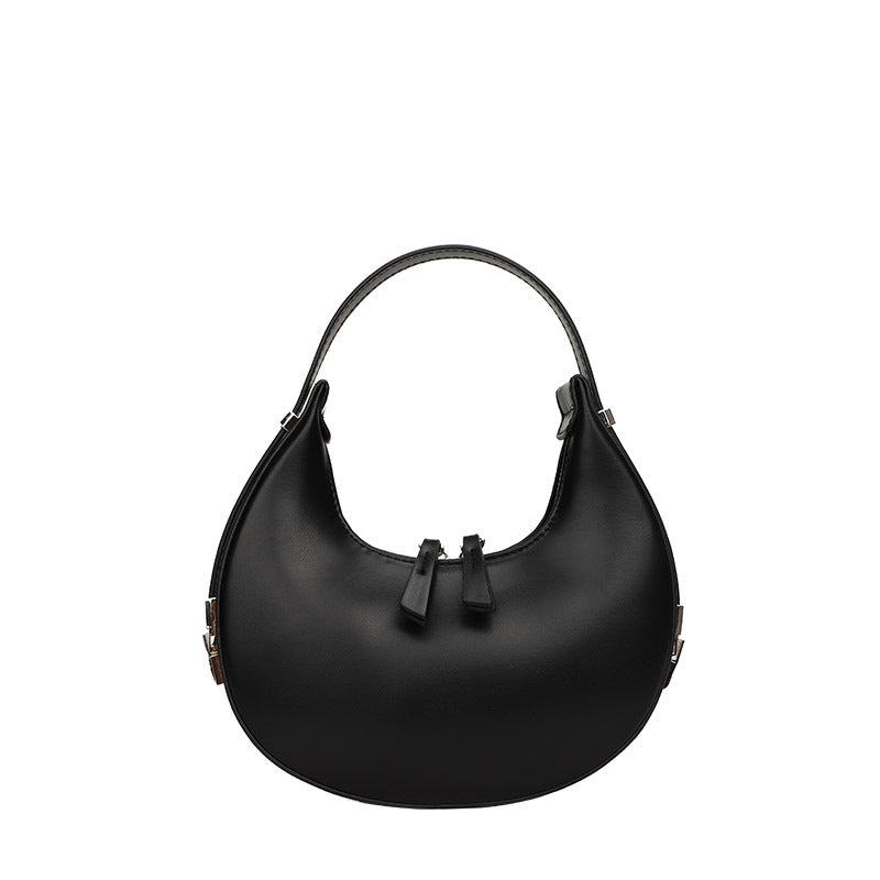 Fashion Shoulder Bag Female Simple Trend Temperament Armpit Bag All Match Texture Dumpling Bag