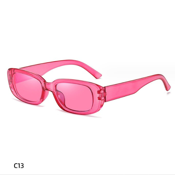 5 pairs New Retro Small Frame Sunglasses For Men And Women Fashion Street Photo Sunglasses Uv Protection