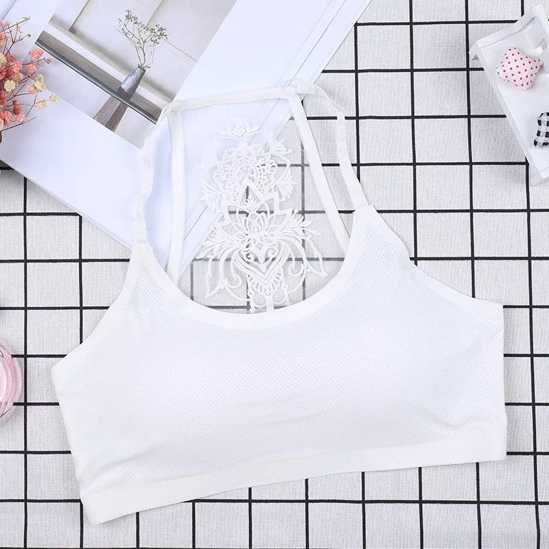 Lace Sexy Bralette Breast Wrap Women's Vest Mesh Flower Harness