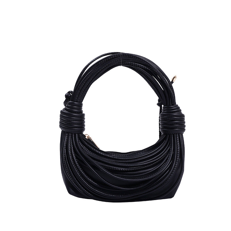 Niche Design New Fashion Personality Ramen Knot Armpit Bag Trend  All-In-One Shoulder Bag
