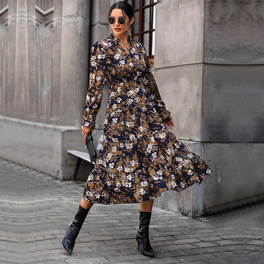 New Fashion Women's Dress In Autumn Female Design Sense