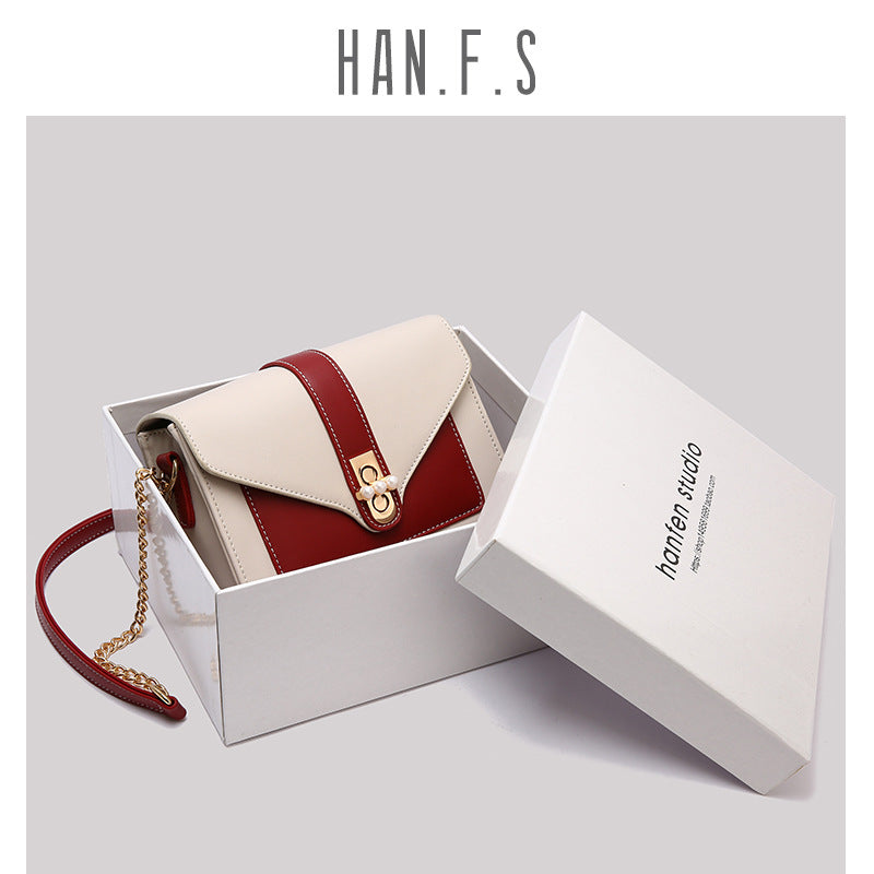 New Fashion Single Shoulder Crossbody Bag Female Bag All Casual Version Of Small Square Bag