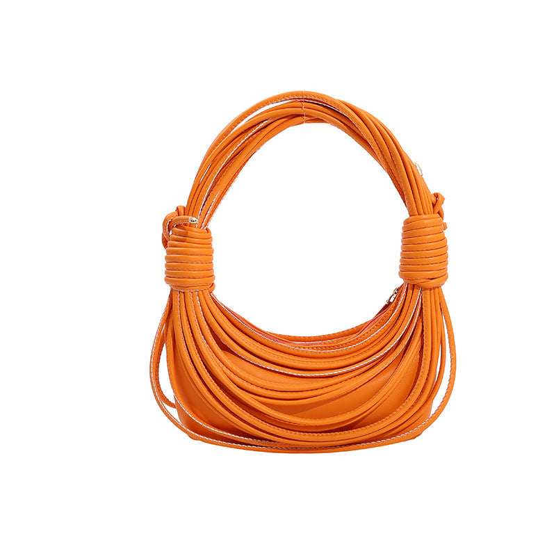 Niche Design New Fashion Personality Ramen Knot Armpit Bag Trend  All-In-One Shoulder Bag