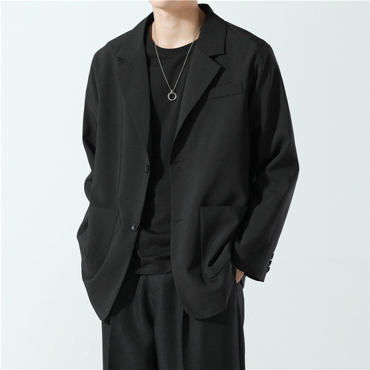 Autumn And Winter Casual Suit Jacket Male Dk Loose Top Plankton Handsome Small  Suit