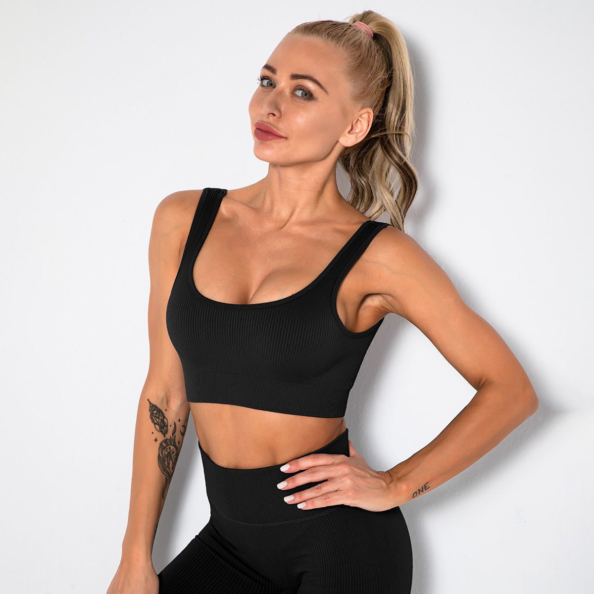 New Seamless Sports Underwear Women's Quick-Drying Bra Shockproof Yoga Running Fitness Bra Vest