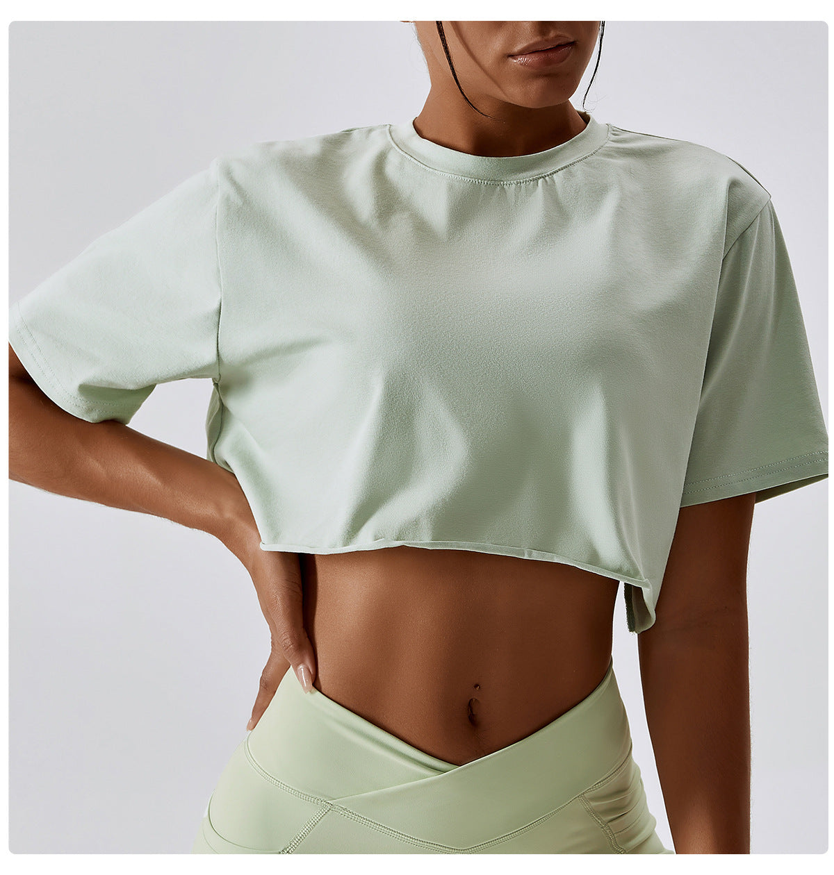 Outdoor Dance Running Sports Short Sleeve Yoga Clothes Women Casual Fitness Top Loose Sports T-Shirt Women