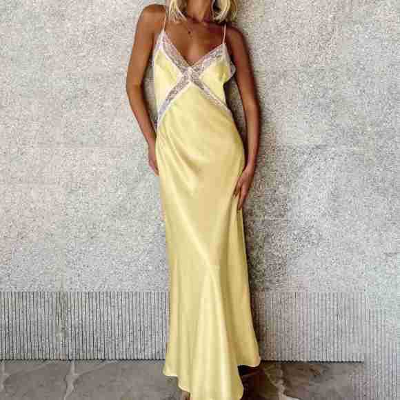 Lace Color Ding Dress Sexy Ribbon Fishtail Skirt Women Spring And Summer New