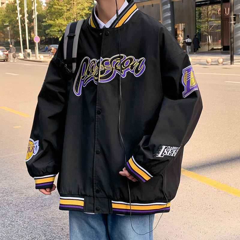 Spring Jacket Men's Loose Harbour Style Casual Student Fashion Men's Top Men's Coat Men's