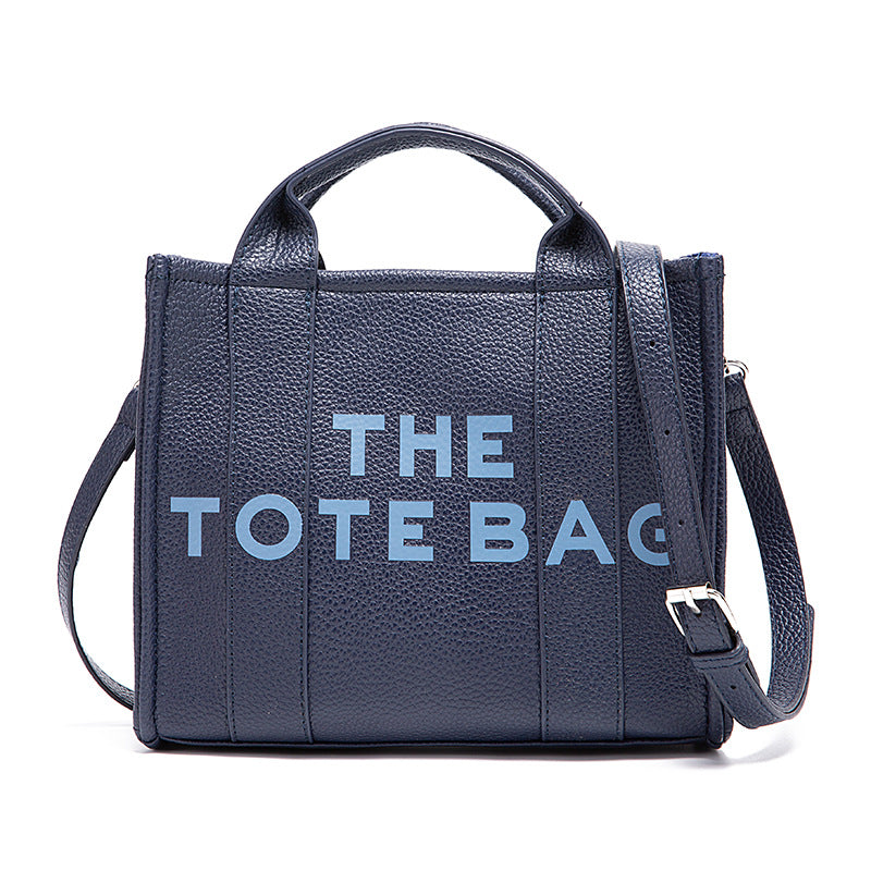 Women's New Leather Primary Color Large, Small And Medium Size Tote Handbag