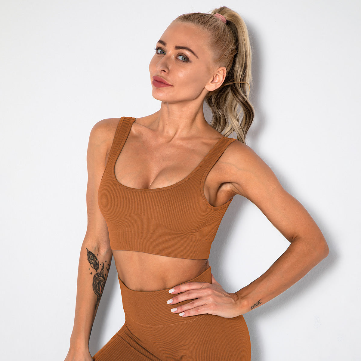 New Seamless Sports Underwear Women's Quick-Drying Bra Shockproof Yoga Running Fitness Bra Vest