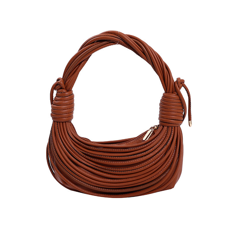 Niche Design New Fashion Personality Ramen Knot Armpit Bag Trend  All-In-One Shoulder Bag