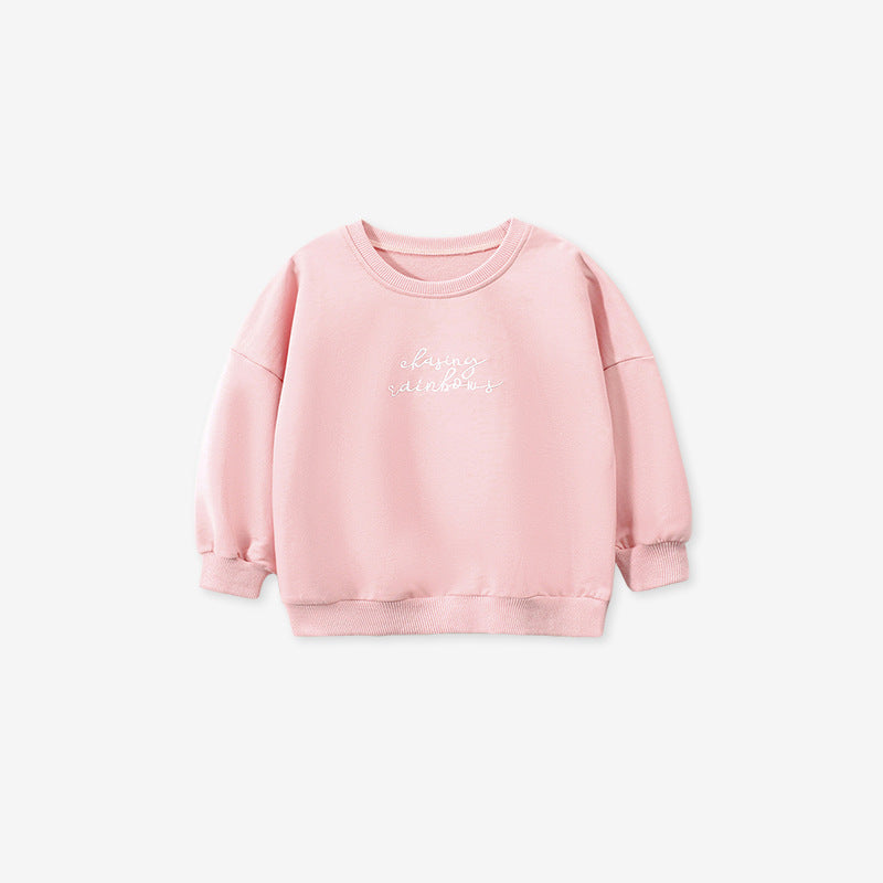 Autumn New Girls Hoodie Set Long-Sleeved Pants Children's Two-Piece Children's Set