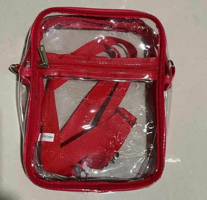Pvc Single Shoulder Transparent Crossbody Bag Female Jelly Bag All Simple Waterproof Small Square Bag