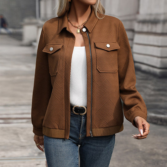 Autumn New Fashion Women's Maillard Jacket