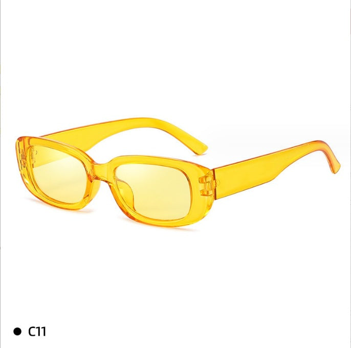 5 pairs New Retro Small Frame Sunglasses For Men And Women Fashion Street Photo Sunglasses Uv Protection