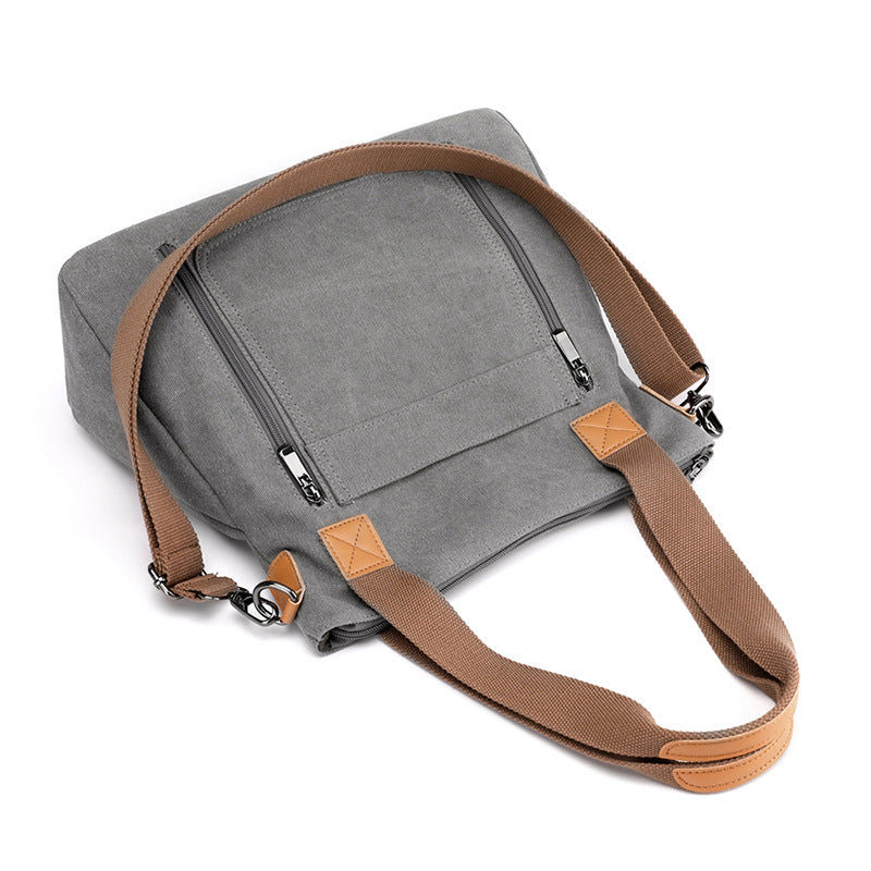 Crossbody Bag Women New All-In-One Portable Large Capacity Women's Bag Canvas Bag Women's Casual Shoulder Bag Women's Bag