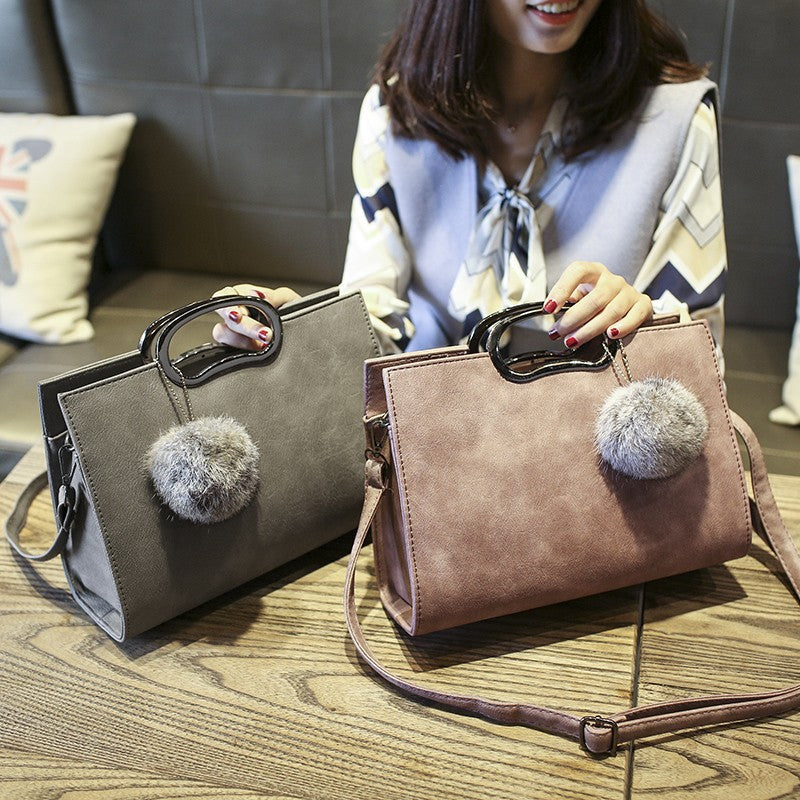 Bag Woman New Version Of The Fashionable Simple One-Shoulder Bag Retro Personality Small Square Bag Hand Crossbody Bag