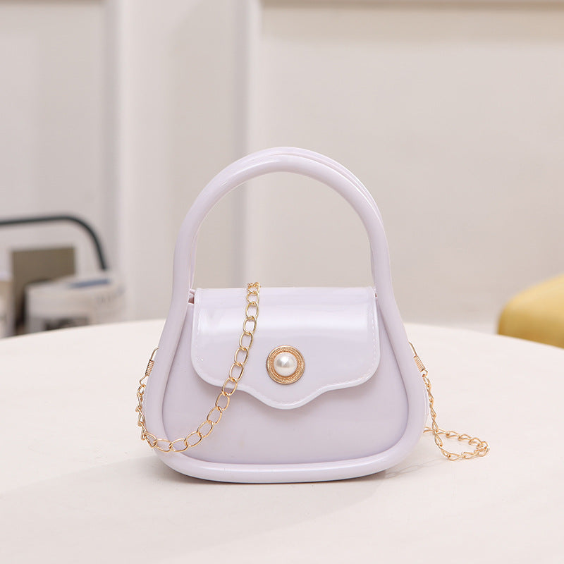 Niche Design Jelly Bag New Chain Bag that Doubles as a Single Shoulder and Crossbody Bag
