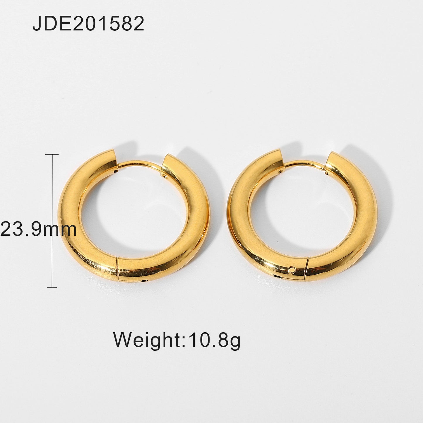 5pcs Stainless Steel Earrings Stone Stainless Steel 18K Gold Pendant Earrings Pendant