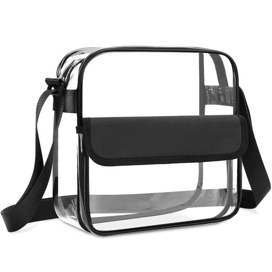 The New Transparent Pvc Waterproof Beach Bag With Large Capacity Hand-In-Hand Shoulder Bag Waterproof Outdoor Sports Storage Bag