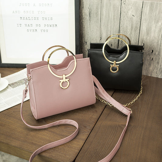 High-Grade Women's Bag New Niche Design Handbag Western Style Shoulder Bag Fashion Trend Crossbody Bag