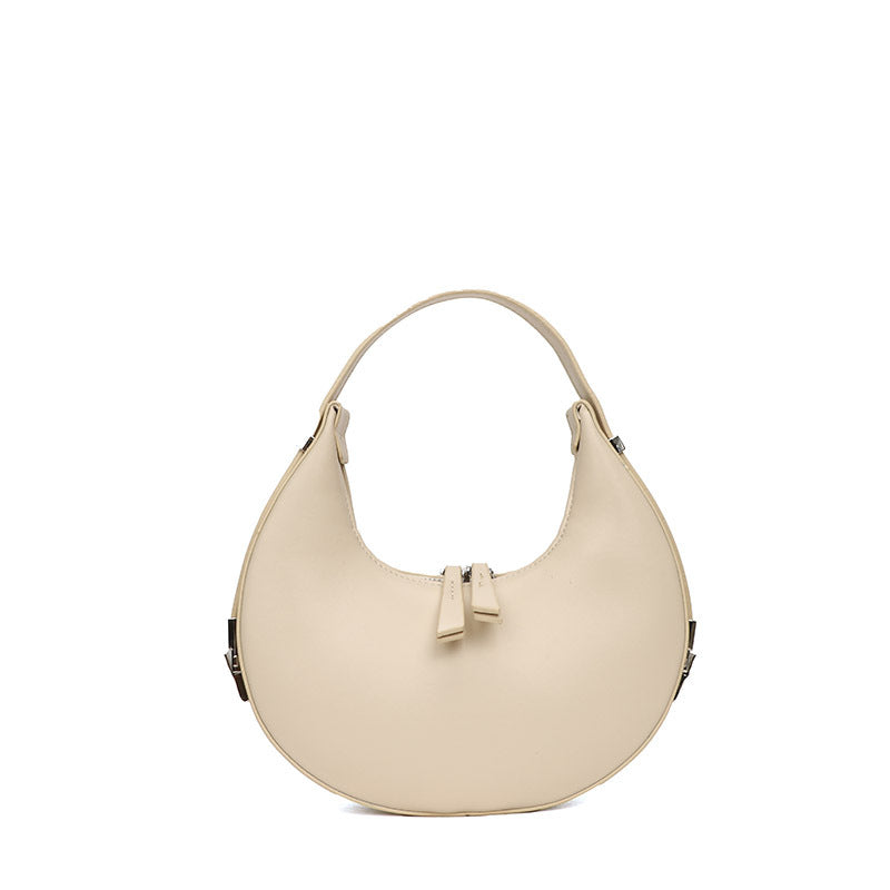 Fashion Shoulder Bag Female Simple Trend Temperament Armpit Bag All Match Texture Dumpling Bag